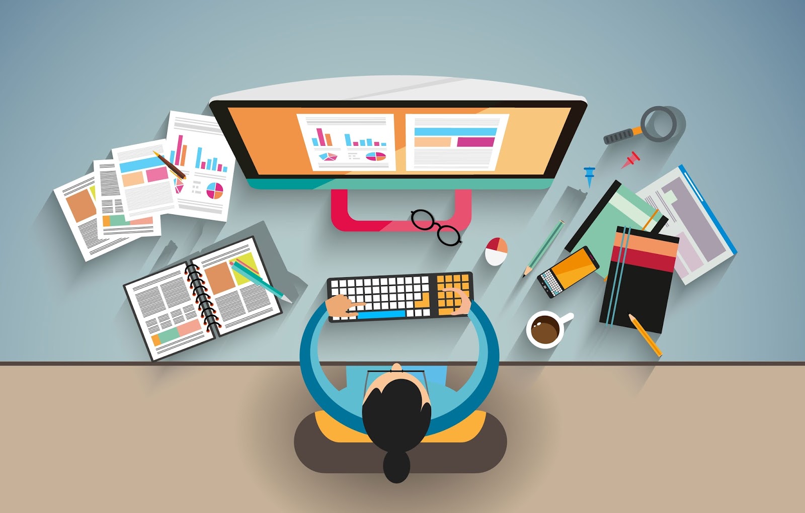 Ilustrasi Web Design